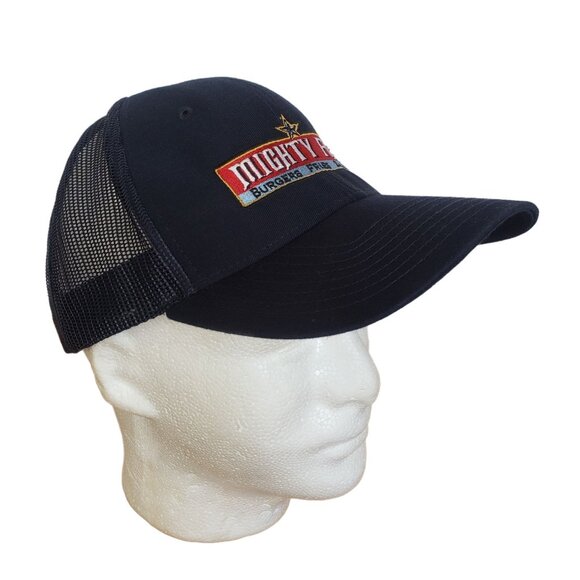 Mighty Fine Burgers Fries & Shakes Baseball Cap Hat Mesh Back Adjustable - Picture 2 of 7